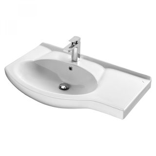 Мебельная раковина Santek Коралл 1WH110228 крыло справа 83см белый